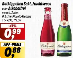 Simmel Rotkäppchen Sekt, Fruchtsecco oder Alkoholfrei Angebot