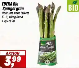 Simmel EDEKA Bio Spargel grün Angebot
