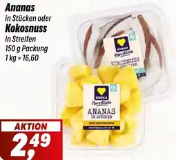 Simmel Ananas oder Kokosnuss Angebot