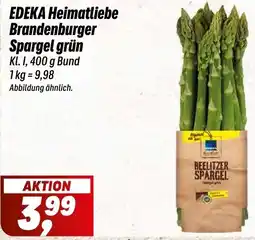 Simmel EDEKA Heimatliebe Brandenburger Spargel grün Angebot