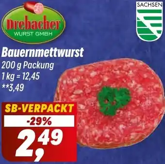 Simmel Drebacher Bauernmettwurst Angebot