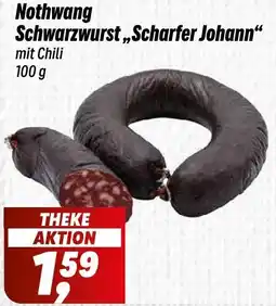 Simmel Nothwang Schwarzwurst ,,Scharfer Johann" Angebot