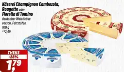 Simmel Käserei Champignon Cambozola, Rougette oder Fiorella di Tomino Angebot