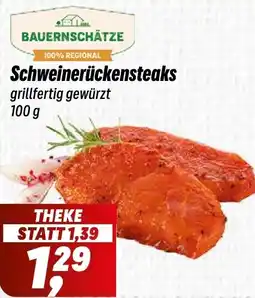 Simmel BAUERNSCHÄTZE Schweinerückensteaks Angebot