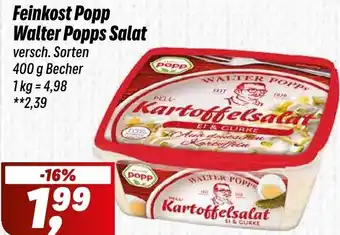 Simmel Feinkost Popp Walter Popps Salat Angebot