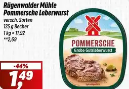 Simmel Rügenwalder Mühle Pommersche Leberwurst Angebot