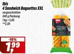 Simmel Ibis 4 Sandwich Baguettes XXL Angebot
