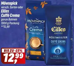 Simmel Mövenpick oder Eilles Caffè Crema Angebot