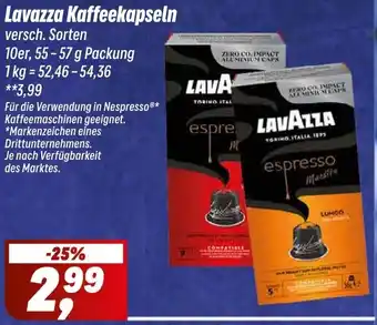Simmel Lavazza Kaffeekapseln Angebot
