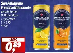 Simmel San Pellegrino Fruchtsaftlimonade Angebot