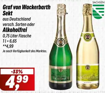 Simmel Graf von Wackerbarth Sekt oder Alkoholfrei Angebot