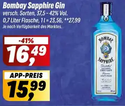 Simmel Bombay Sapphire Gin Angebot