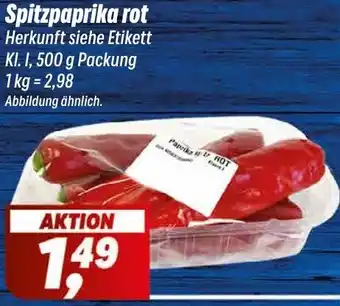 Simmel Spitzpaprika rot Angebot