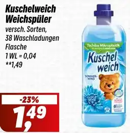 Simmel Kuschelweich Weichspüler Angebot