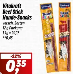 Simmel Vitakraft Beef Stick Hunde-Snacks Angebot