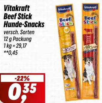 Simmel Vitakraft Beef Stick Hunde-Snacks Angebot
