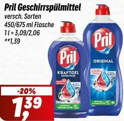 Simmel Pril Geschirrspülmittel Angebot