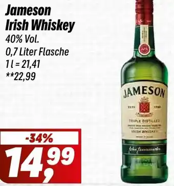 Simmel Jameson Irish Whiskey Angebot