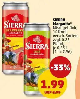 PENNY SIERRA Margarita Angebot