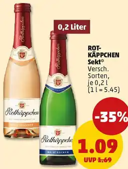 PENNY ROTKÄPPCHEN Sekt Angebot