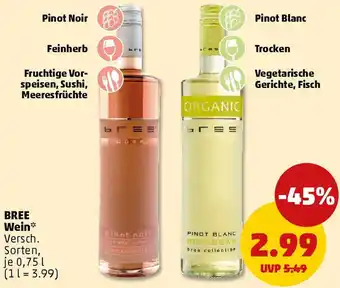 PENNY BREE Wein Angebot