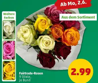 PENNY Fairtrade-Rosen Angebot