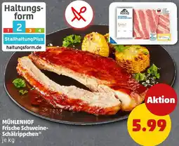 PENNY MÜHLENHOF Frische Schweine Schälrippchen Angebot