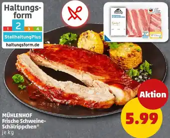 PENNY MÜHLENHOF Frische Schweine Schälrippchen Angebot