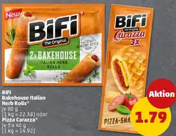 PENNY BIFI Bakehouse Italian Herb Rolls oder Pizza Carazza Angebot