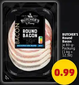 PENNY BUTCHER'S Round Bacon Angebot