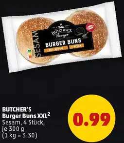 PENNY BUTCHER'S Burger Buns XXL Angebot