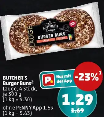 PENNY BUTCHER'S Burger Buns Angebot