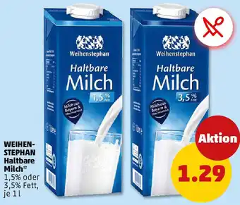 PENNY WEIHENSTEPHAN Haltbare Milch Angebot