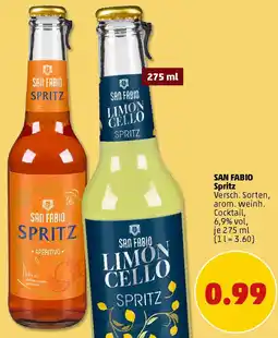 PENNY SAN FABIO Spritz Angebot
