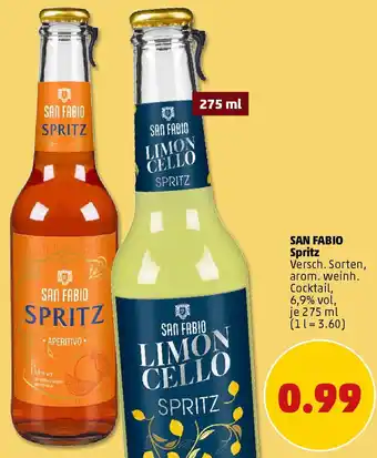PENNY SAN FABIO Spritz Angebot