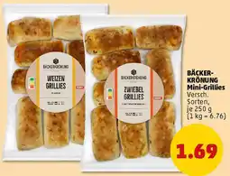 PENNY BÄCKERKRÖNUNG Mini-Grillies Angebot