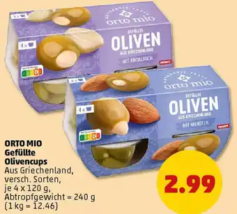 PENNY ORTO MIO Gefüllte Olivencups Angebot