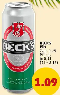 PENNY BECK'S Pils Angebot