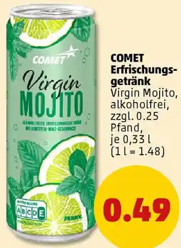 PENNY COMET Erfrischungsgetränk Angebot