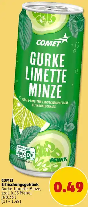 PENNY COMET Erfrischungsgetränk Angebot