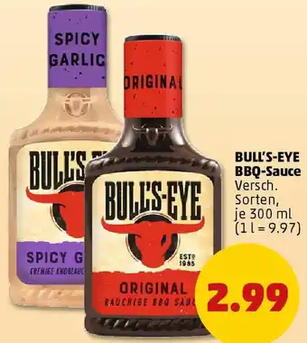 PENNY BULL'S-EYE BBQ-Sauce Angebot