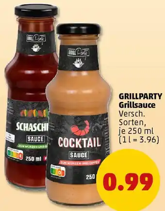 PENNY GRILLPARTY Grillsauce Angebot