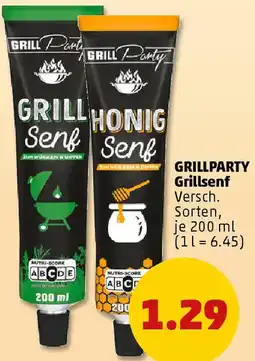 PENNY GRILLPARTY Grillsenf Angebot