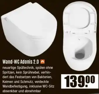 V Baumarkt Wand-WC Adonis 2.0 Angebot
