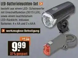V Baumarkt LED-Batterieleuchten-Set Angebot
