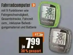 V Baumarkt Fahrradcomputer Angebot