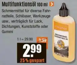 V Baumarkt Multifunktionsöl Angebot