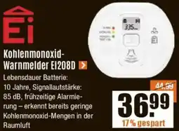 V Baumarkt Ei Kohlenmonoxid Warnmelder EI208D Angebot