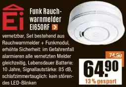 V Baumarkt Ei Funk Rauchwarnmelder E1650RF Angebot