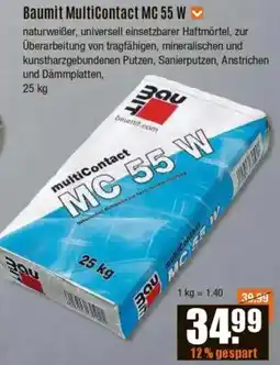 V Baumarkt Baumit MultiContact MC 55 W Angebot